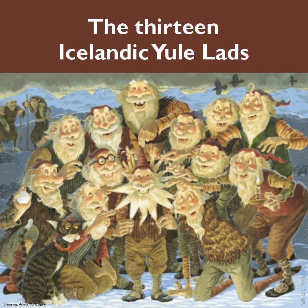 The thirteen Icelandic Yule Lads - Introduction