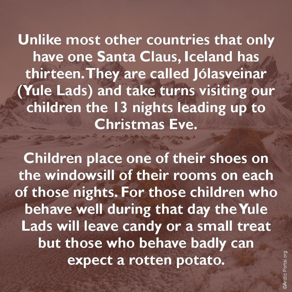 The thirteen Icelandic Yule Lads - About