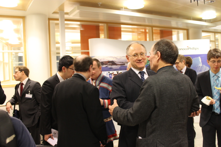 Happy participants during the coffee break