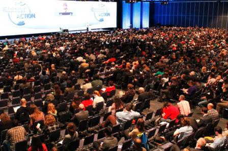 IPY 2012 Delegates gathered at the Conference Hall