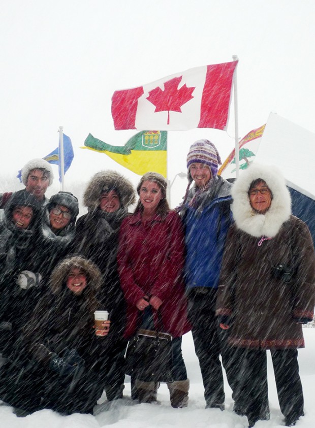 UW students in the winter quarter 2011 Task Force on Arctic Governance in Canada.