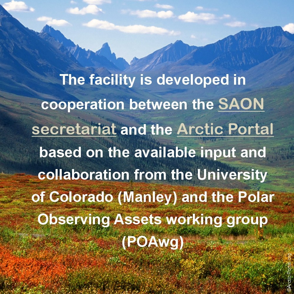 Registry of Polar Observing Networks - RoPON About
