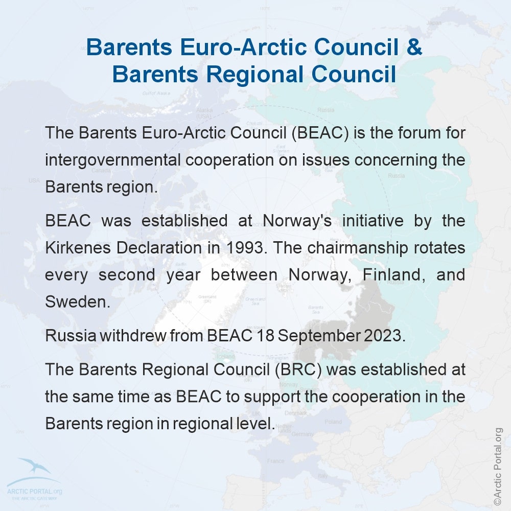 Barents Euro-Arctic  Council (BEAC) - introduction