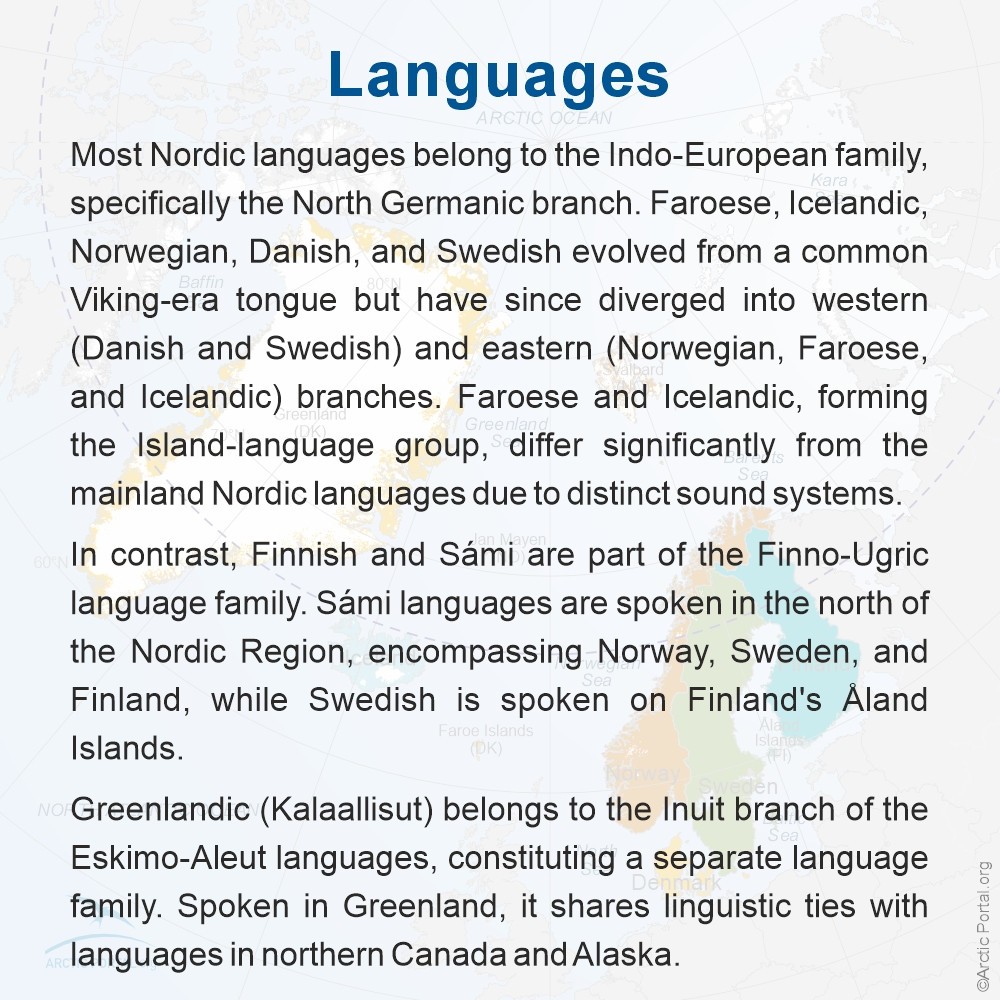 Nordic Countries - Languages