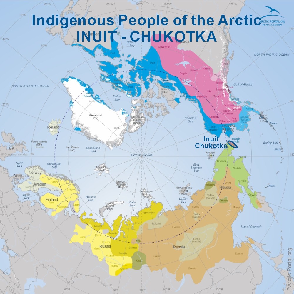 Inuit Chukotka - World Map