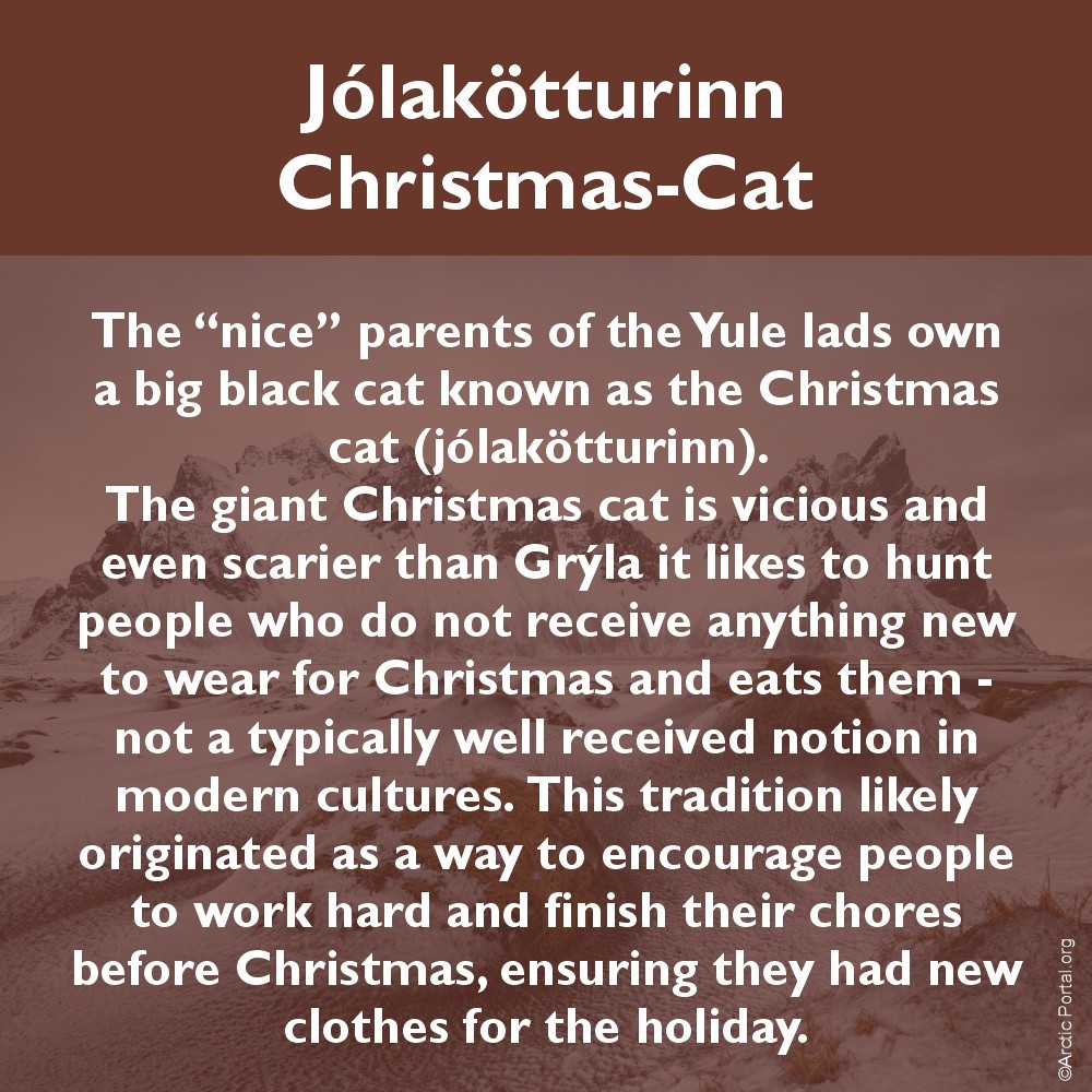 Jólakötturinn (Christmas-Cat) - About