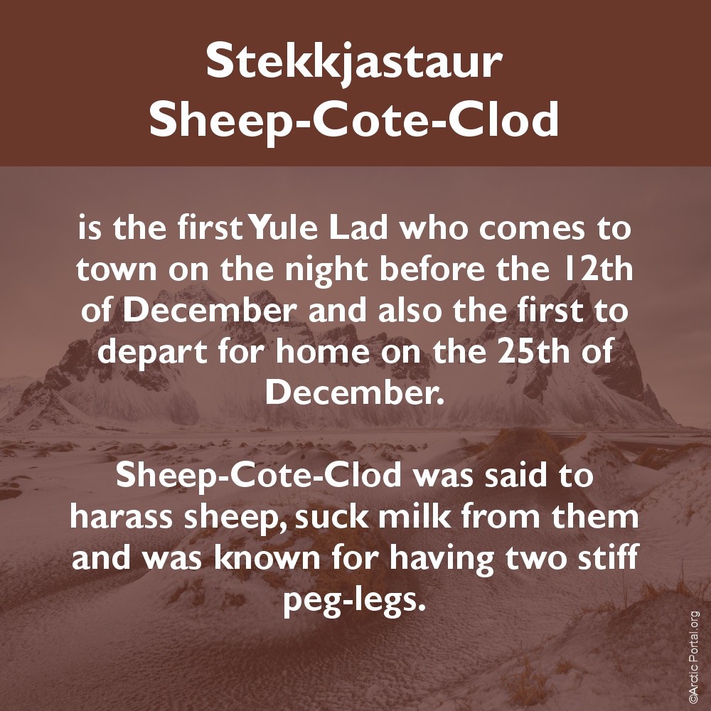Stekkjastaur (Sheep-Cote_Clod) - About
