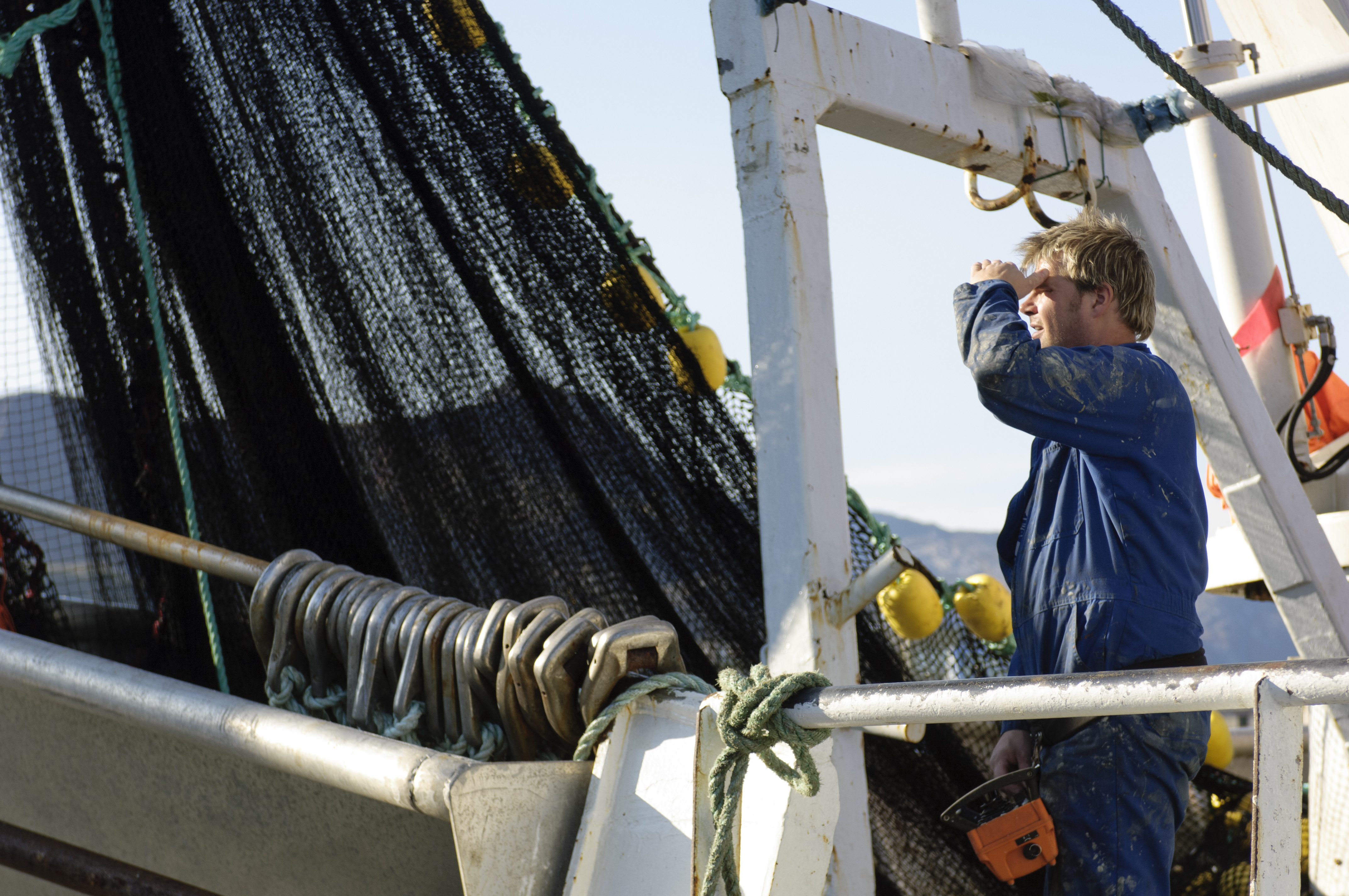 Maintenance of fishing nets