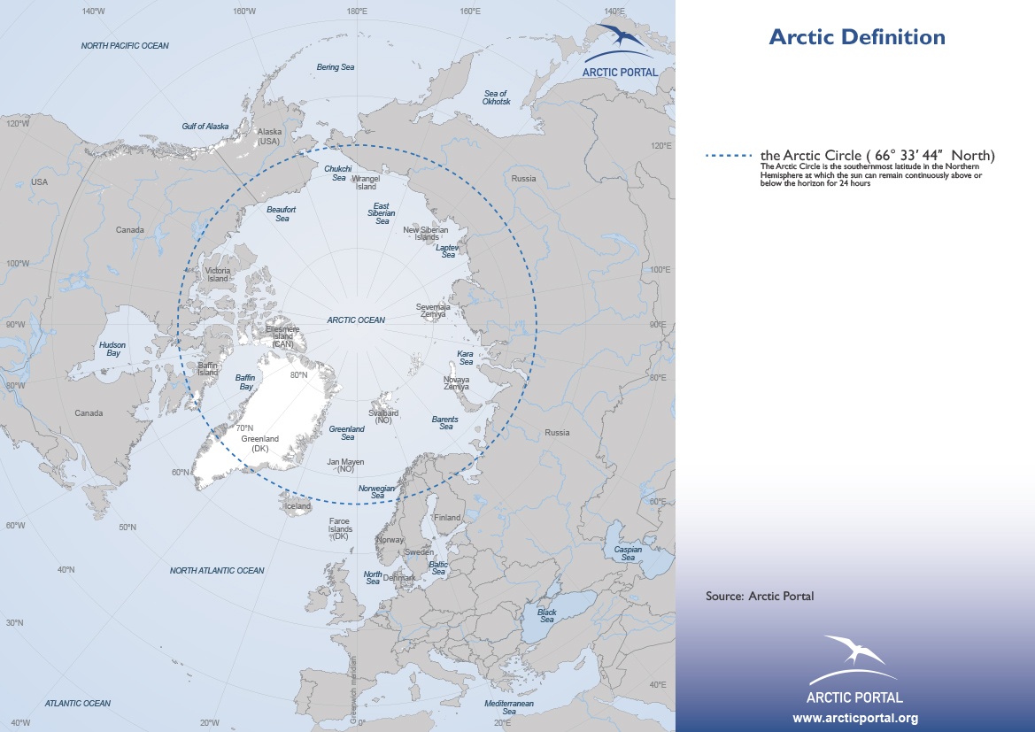 Arctic Portal Map - Arctic Circle