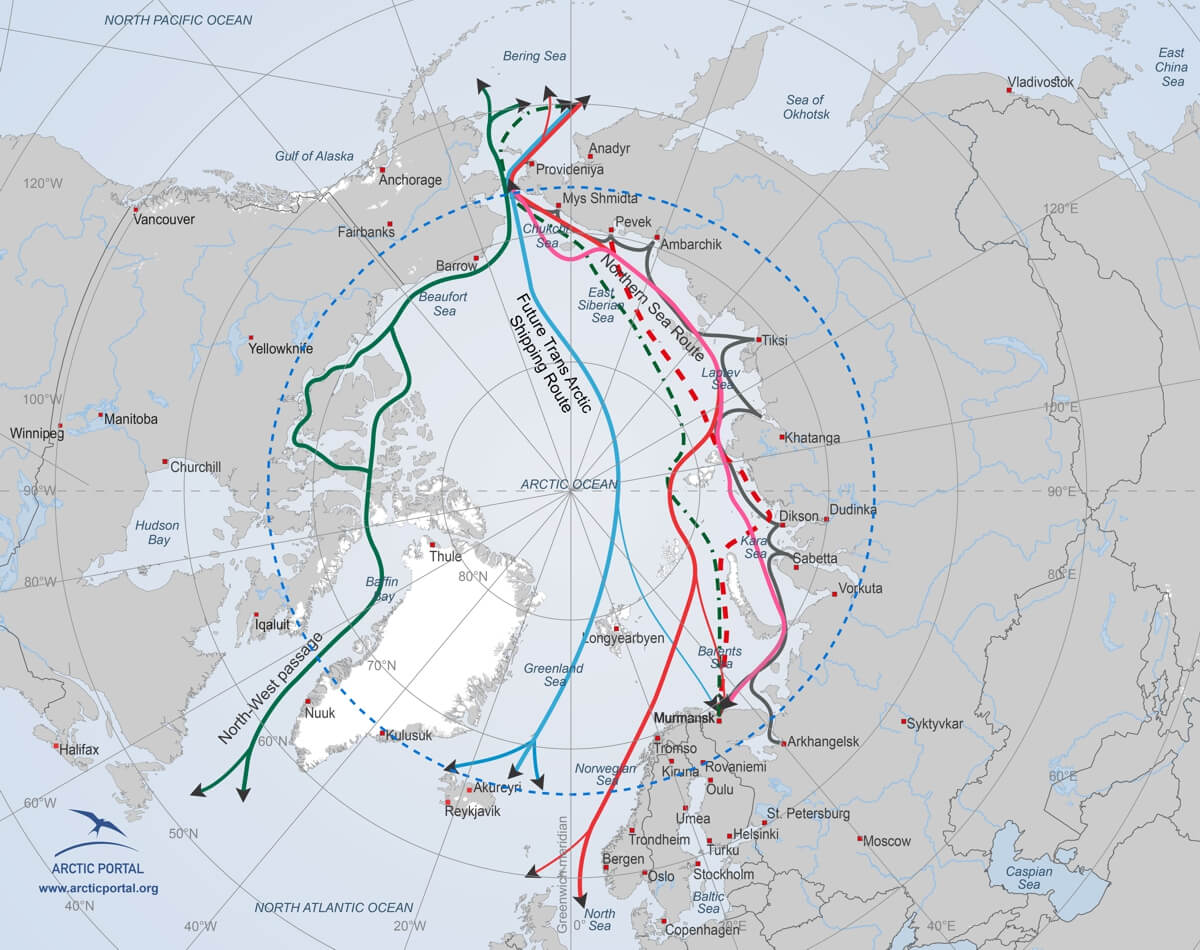 All Northern Sea Routes