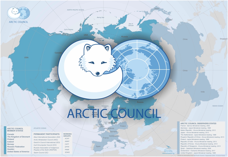 Arctic Council Map Logo