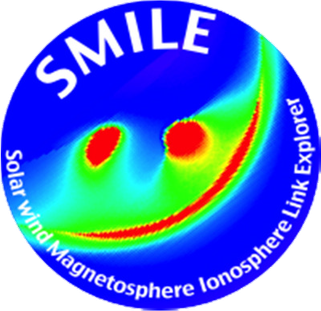 Solar Wind Magnetosphere Ionosphere Link Explorer- SMILE insignia