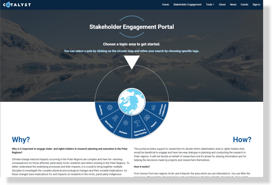 Stakeholder Engagement Portal