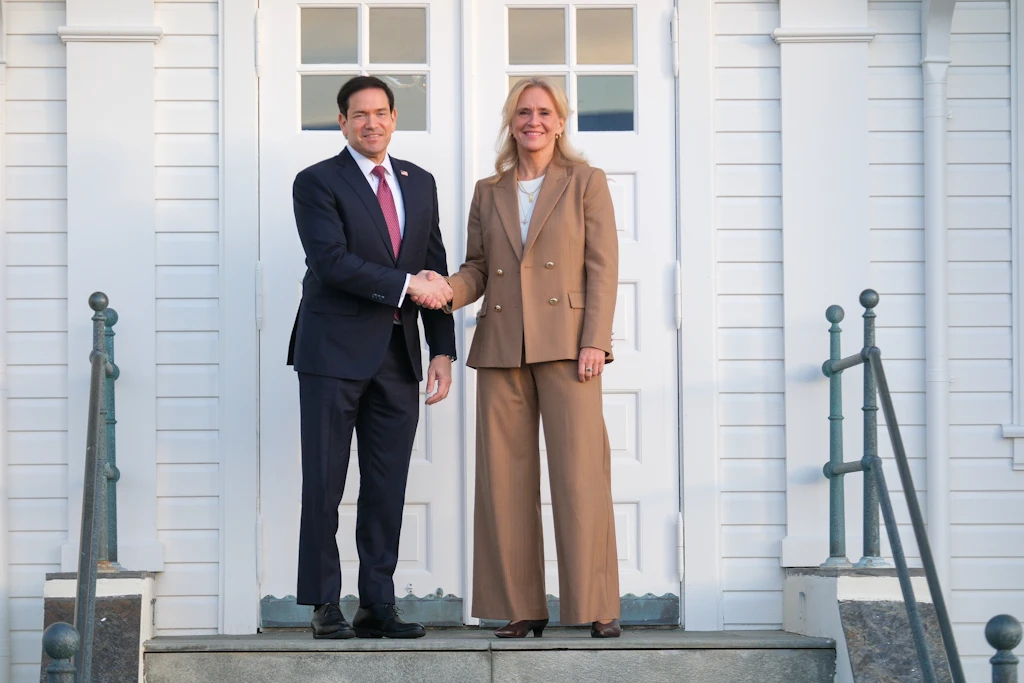 Marco Rubio visiting Iceland