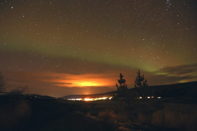 Aurora Borealis from Kárhóll