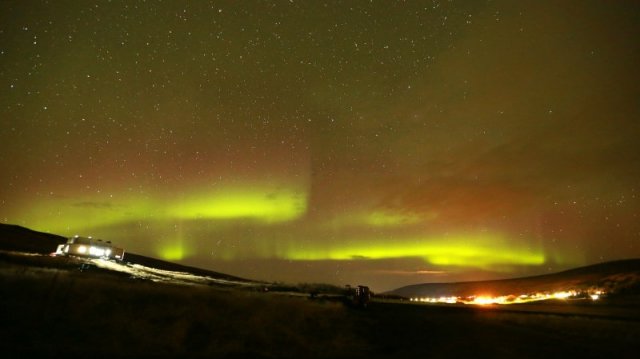 Aurora Borealis from Kárhóll