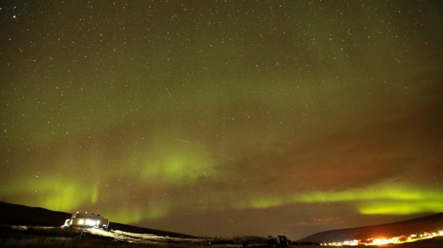 Aurora Borealis from Kárhóll