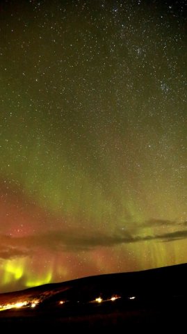 Aurora Borealis from Kárhóll