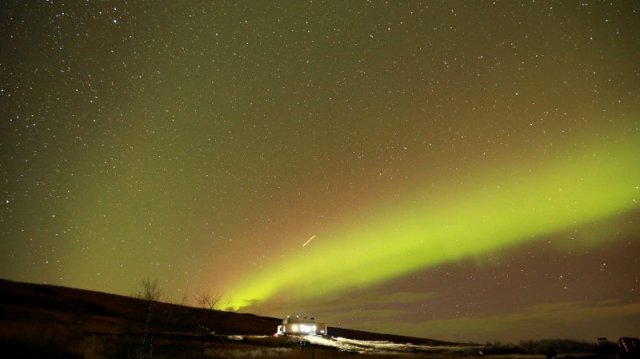 Aurora Borealis from Kárhóll