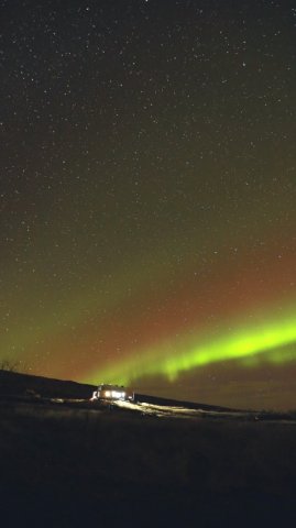 Aurora Borealis from Kárhóll