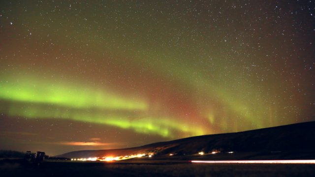 Aurora Borealis from Kárhóll