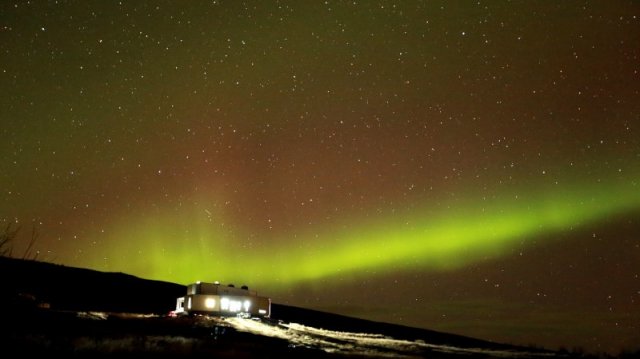 Aurora Borealis from Kárhóll