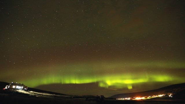 Aurora Borealis from Kárhóll