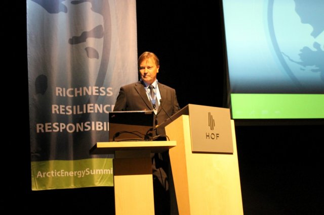 Halldór Jóhannsson at the opening session. (Photo: Magdalena Tomasik)