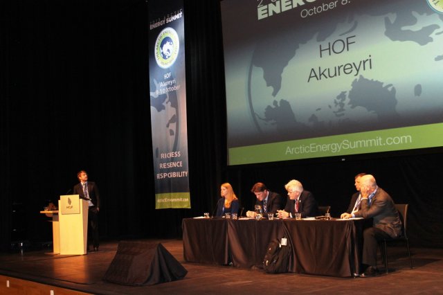 Egill Nielsson during the plenary session. (Photo: Maggdalena Tomasik)