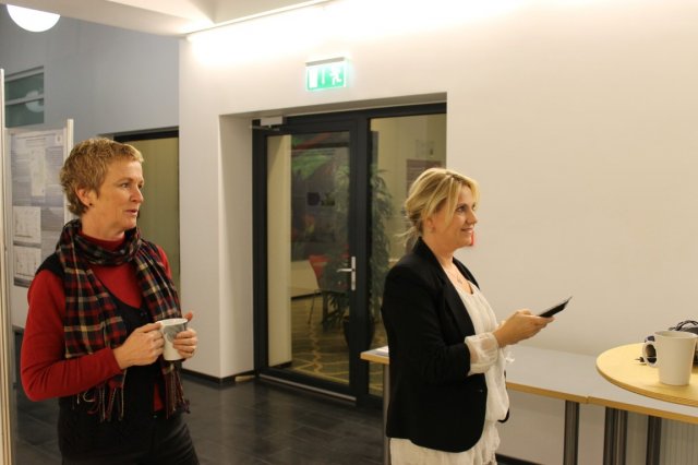 Representatives from Icelandic - Arctic Cooperation Network at the preparation stage. (Photo: Magdalena Tomasik)