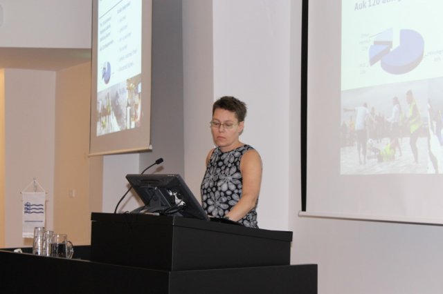 Jórun Harðardóttir from Icelandic Met Office. (Photo: Magdalena Tomasik)