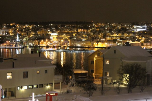 Tromso by night