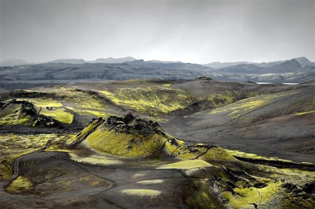 Lakagígar volcanic area