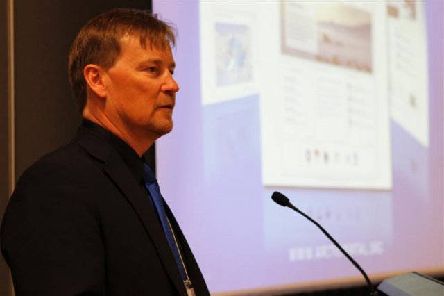 Halldór Johannsson presents the new AP website