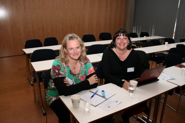 Auður H. Ingólfsdóttir and Margrét Cela