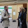 Kamil Jagodzinski and Embla Eir chatting at HOF (Photo: Magdalena Tomasik)