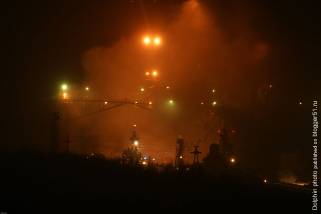 Yekaterinburg submarine on fire