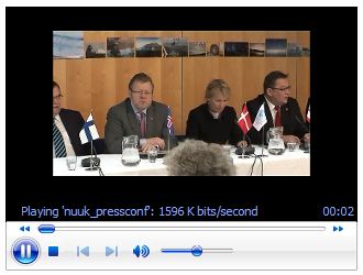 The Arctic Council Nuuk Ministerial Meeting participants