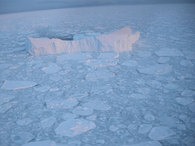 Iceberg in Icelandic waters