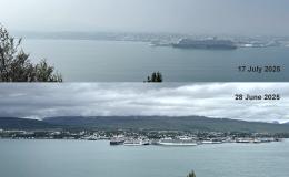 Volcanic air pollution in Iceland!