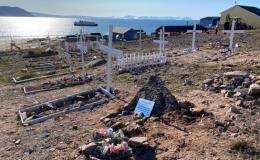 Final Resting Place of Jean Malaurie in Siorapaluk...