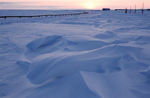 A pipeline in the Arctic