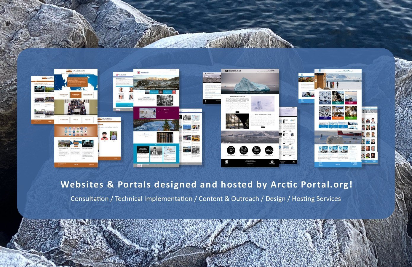 Websites created and designed by Arctic Portal