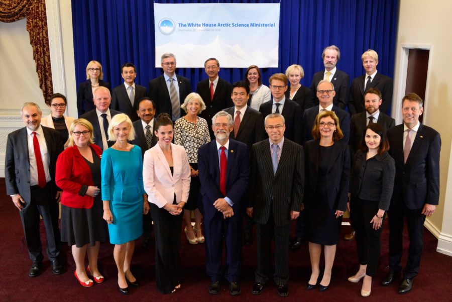 Arctic Science Ministerial meeting at the White House