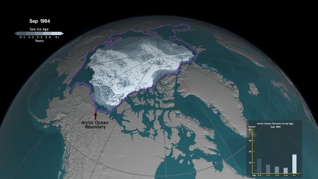 Arctic Sea Ice animation