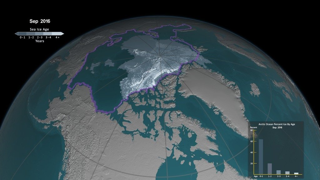 sea ice animation