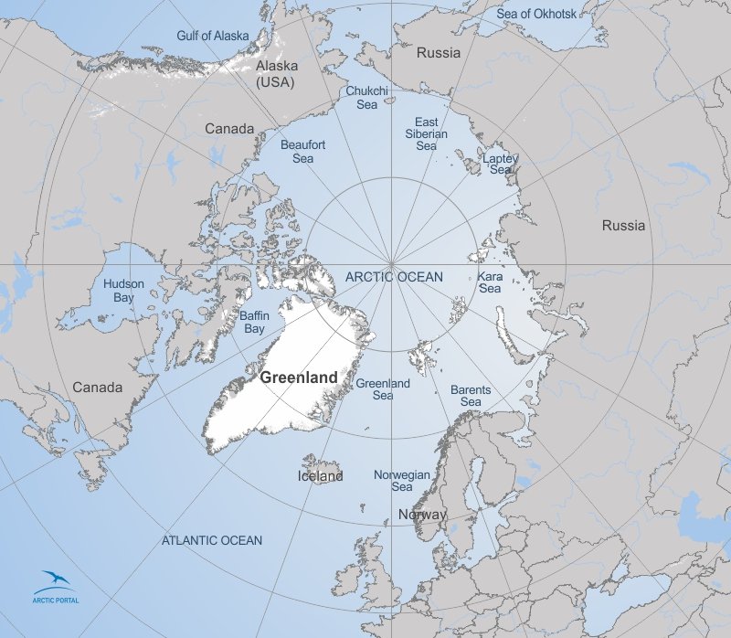 The Arctic - Map Arctic Portal