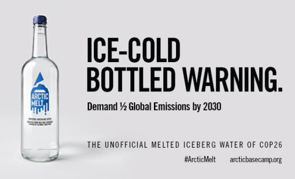 Arctic Melt - Ice cold bottled warning