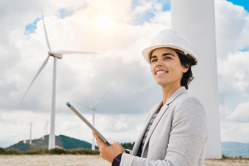 Windmill - Women and clean energy