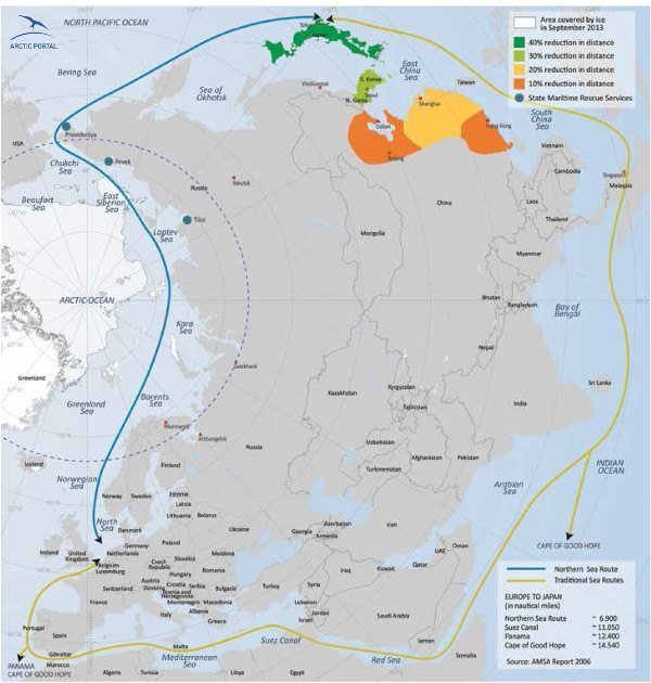 Chinese Cargo Map